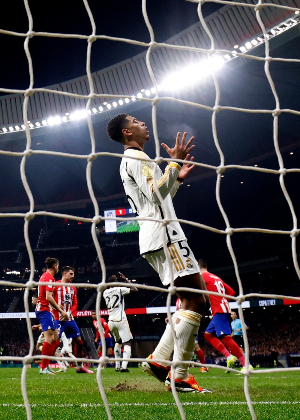 أتلتيكو مدريد يُقصي الريال من كأس ملك إسبانيا برباعية