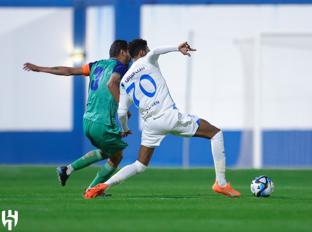 الهلال يفوز بثلاية ودياً على الشعلة