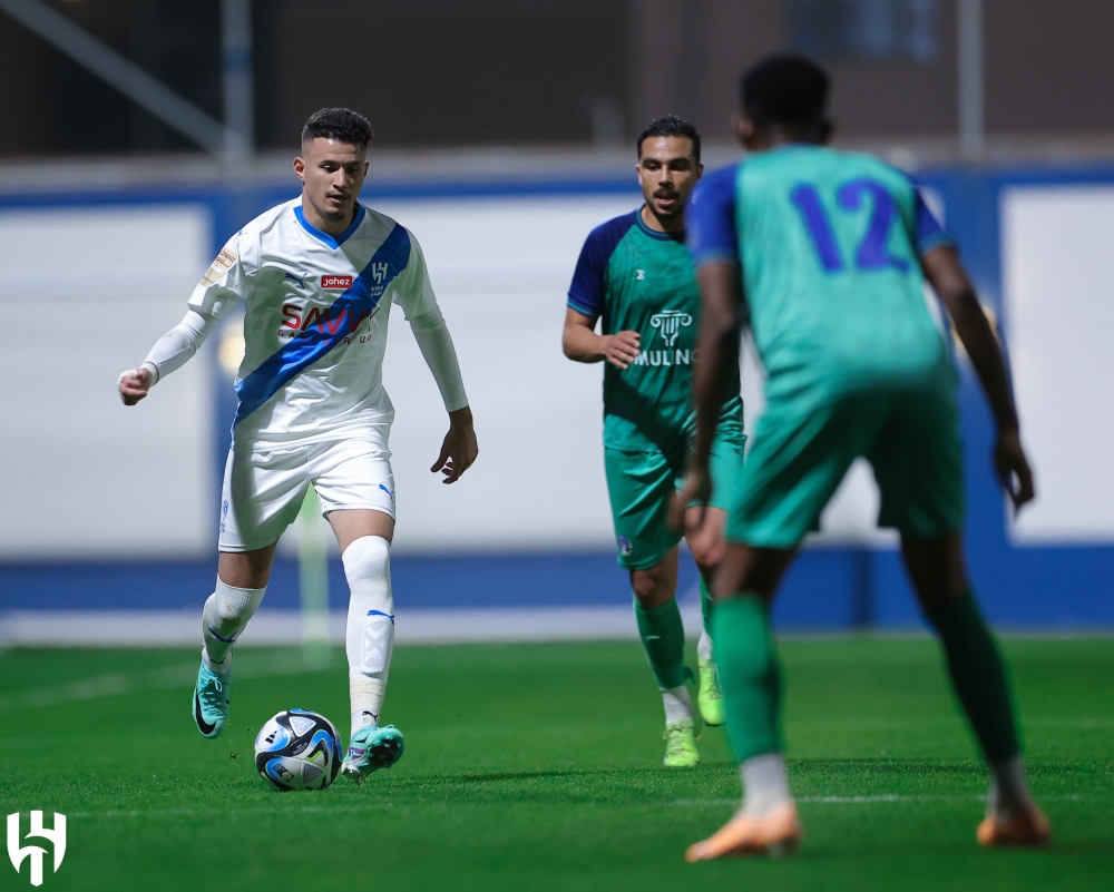 الهلال يفوز بثلاية ودياً على الشعلة