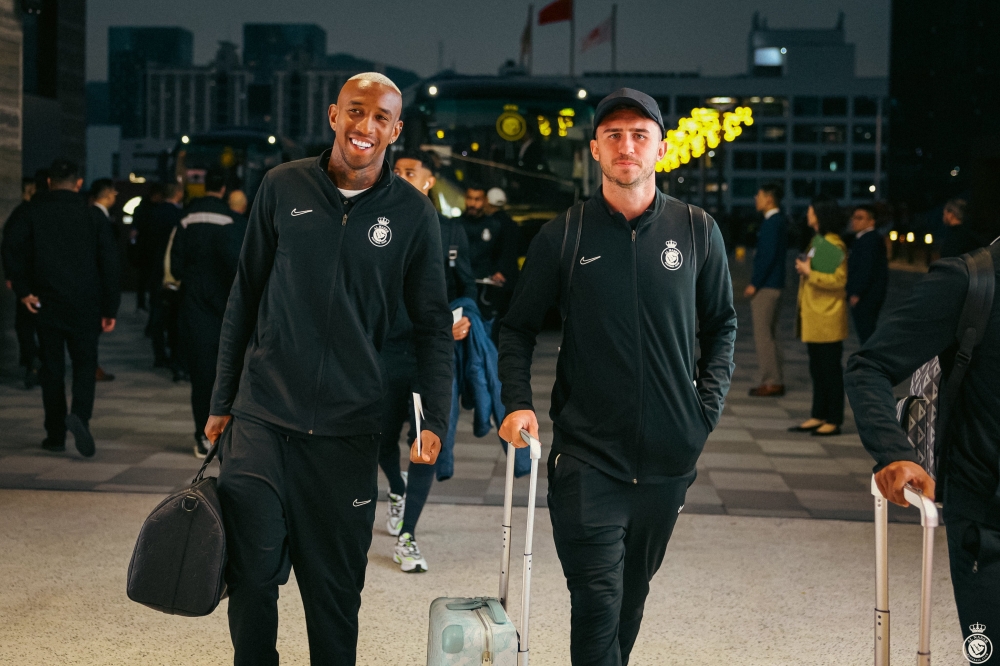 النصر يصل إلى الصين لبدء جولته الآسيوية