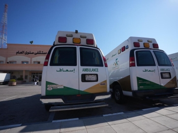سيارات الإسعاف التابعة لتجمع الشرقية الصحي
