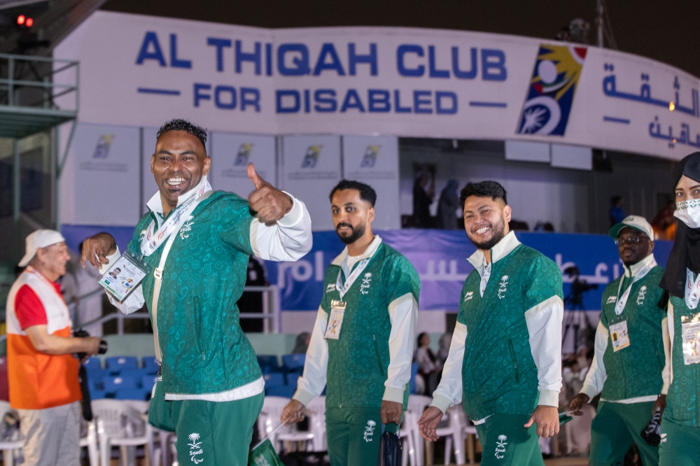 القاسمي يفتتح ألعاب غرب اسيا البارالمبية 