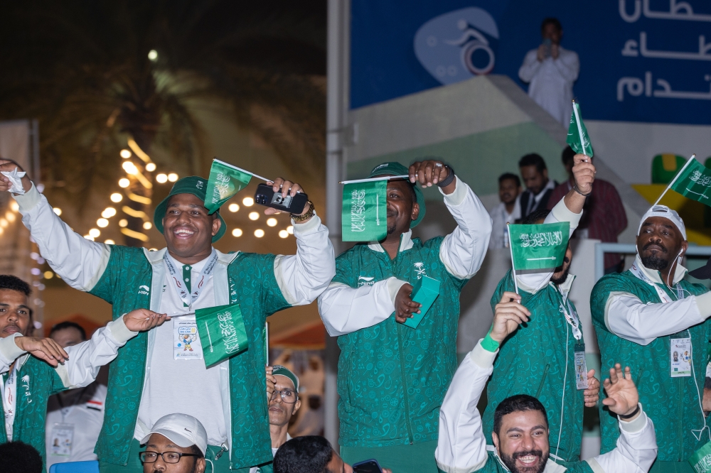 القاسمي يفتتح ألعاب غرب اسيا البارالمبية 