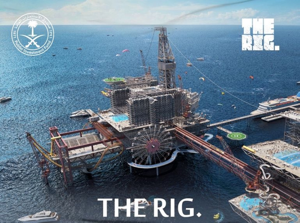 ترافيل تومورو: مشروع «.THE RIG» السعودي يعيد تعريف الوجهات السياحية الاستثنائية