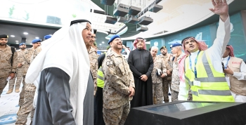 رئيس الأركان يتفقد استعدادات معرض الدفاع العالمي 2024