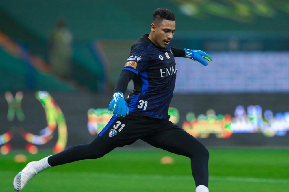 الهلال يعلن إصابة حارس مرماه حبيب الوطيان بالرباط الصليبي