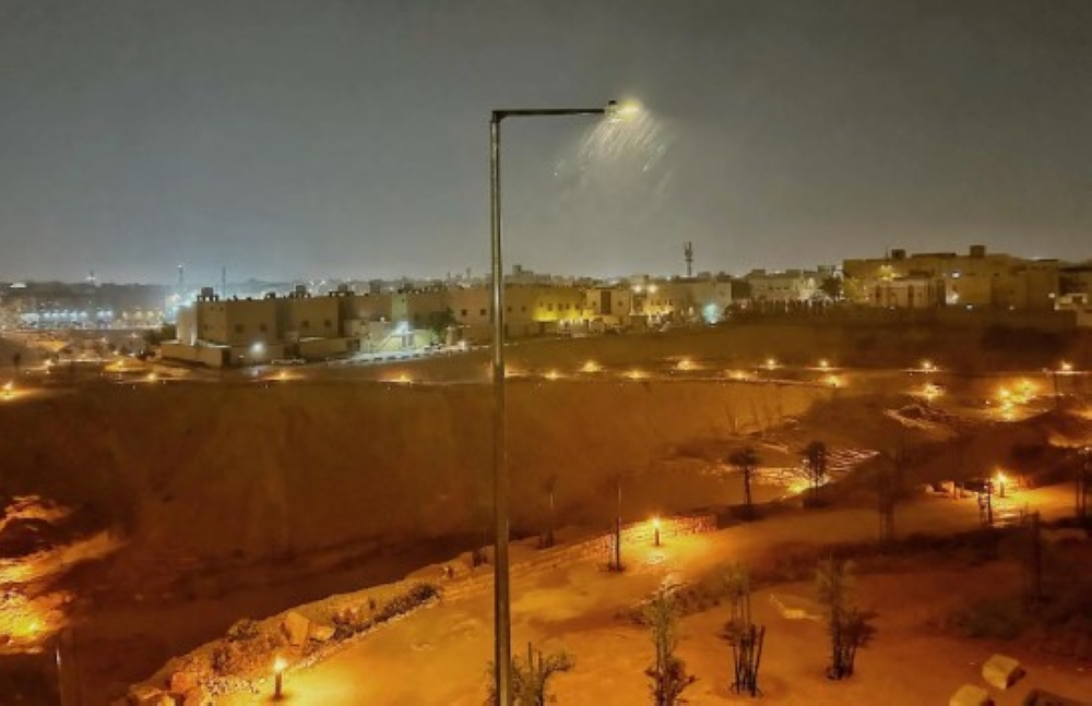 هطول أمطار على مدينة الرياض - واس