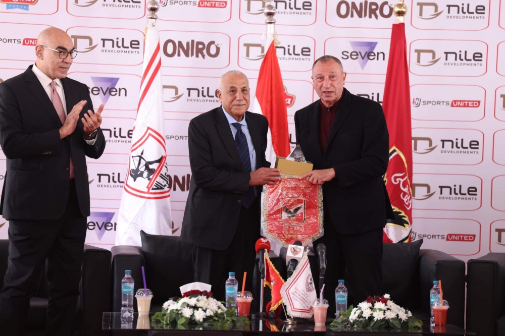 الخطيب بعد زيارته لنادي الزمالك: علاقتنا قوية وراسخة