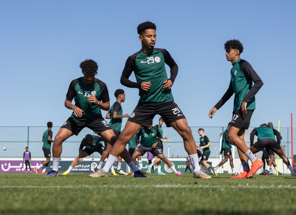 الاتفاق يواصل تحضيراته لـ الهلال بمران تكتيكي