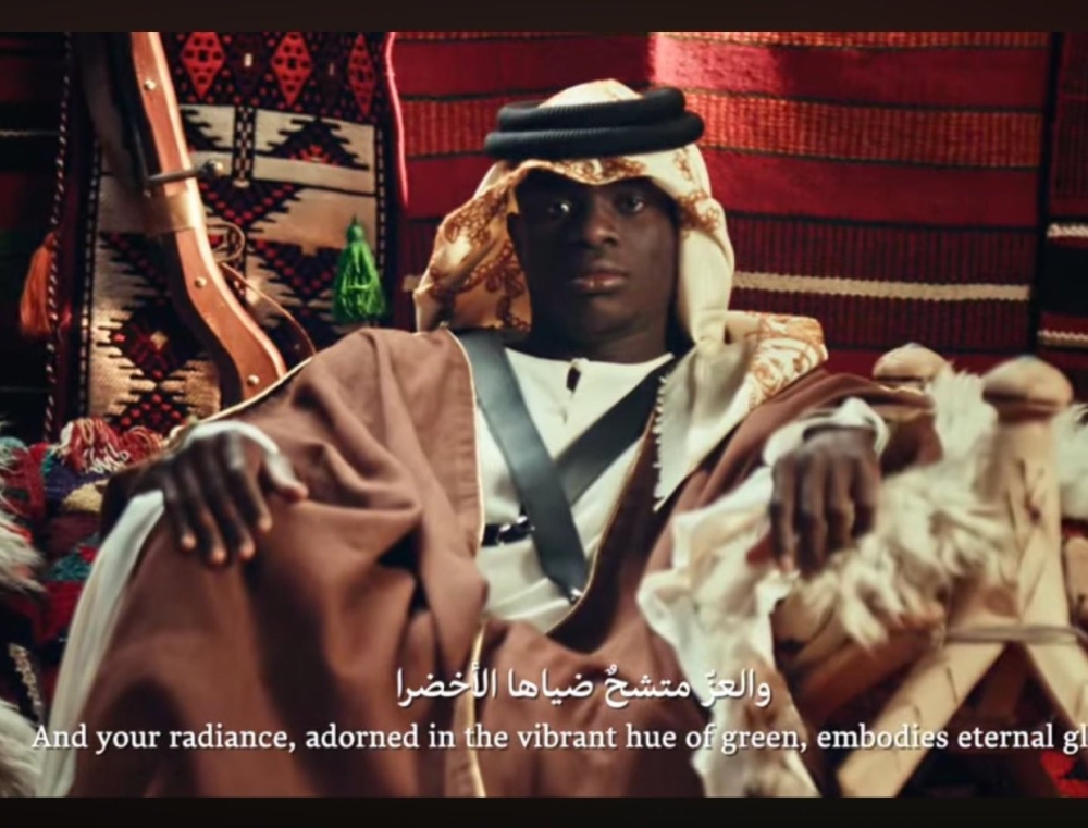 قبل يوم التأسيس.. بنزيما وكانتي بالزي السعودي