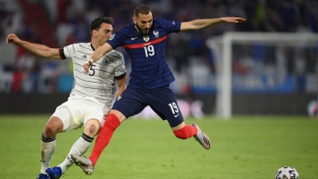 فرنسا وألمانيا في مباراة سابقة