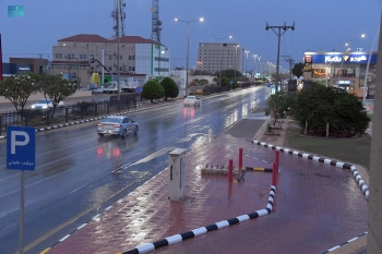 أمطار على محافظات ومراكز القصيم - واس