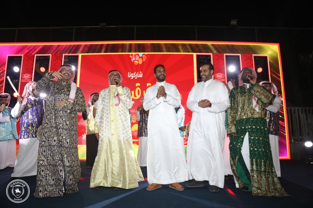 نجاح كبير لفعالية القرقيعان بموسم القادسية الرمضاني