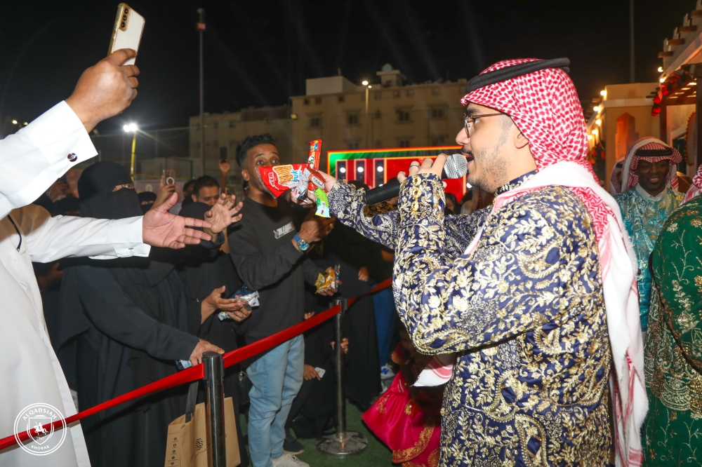 نجاح كبير لفعالية القرقيعان بموسم القادسية الرمضاني