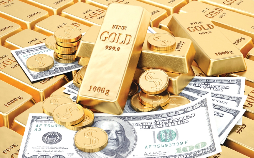 ارتفاع أسعار الذهب مع تراجع الدولار