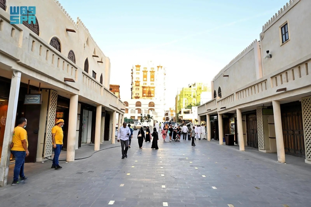 شارع قابل بجدة البلد رئة يتنفس منها تجار الأمس واليوم - واس