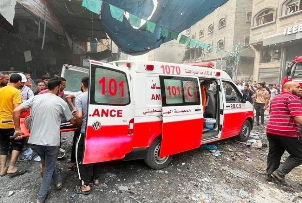 الأمم المتحدة: إجلاء المدنيين من مستشفى الأمل جنوب غزة
