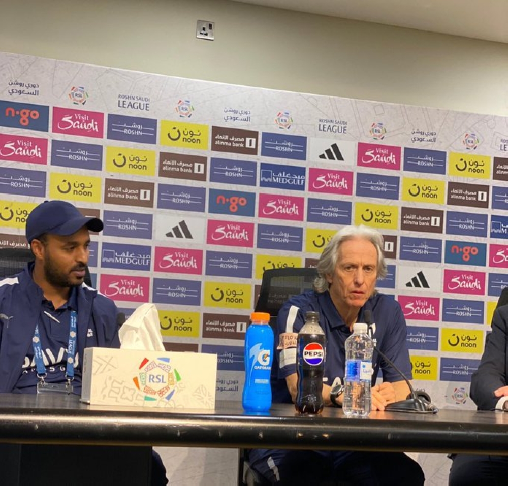 جيسوس: جمهورنا يقودنا نحو الاقتراب من حسم الدوري