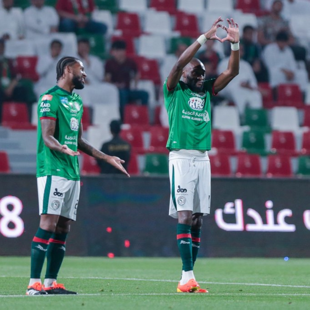 إيكامبي الأفضل في مباراة الاتفاق والرياض