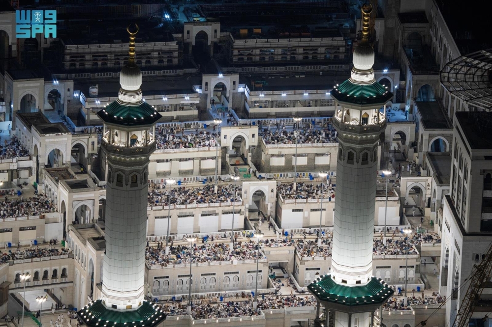 حشود مليونية بالمسجد الحرام في ليلة 29 رمضان- واس