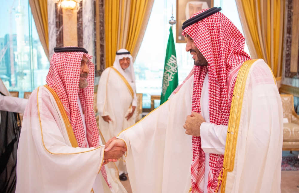 استقبال ولي العهد للمهنئين بالعيد.. لقاء يعكس التلاحم بين القيادة والشعب