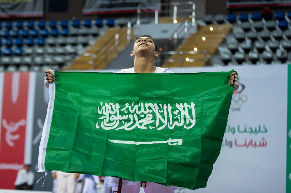 9 ميداليات سعودية في افتتاح منافسات الألعاب الخليجية بالامارات 