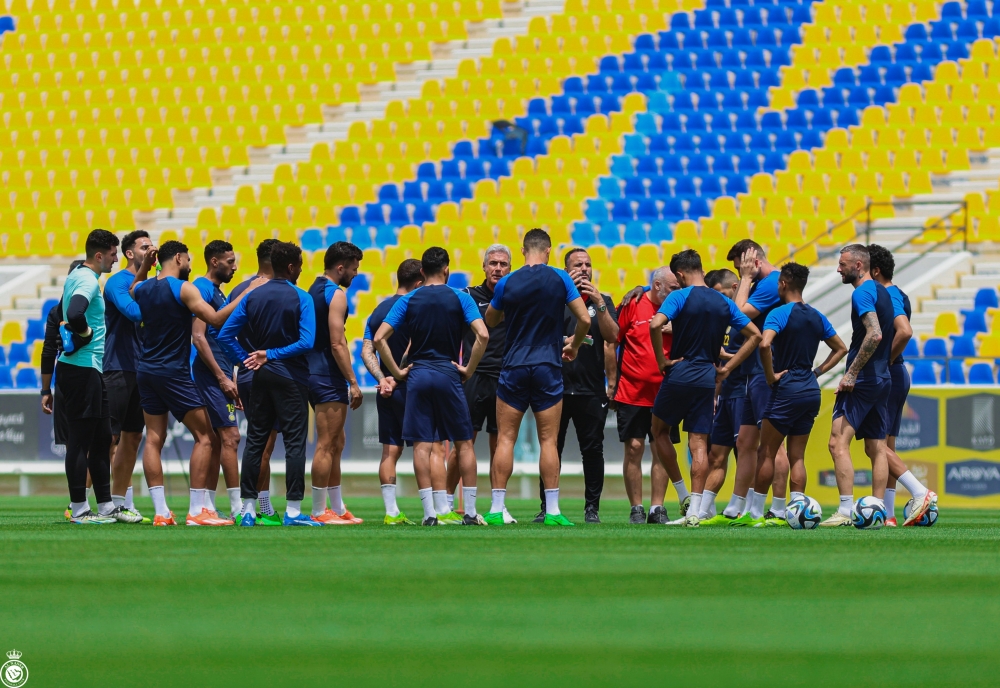 النصر يستعيد لاعبه خلال التحضيرات لمواجهة الفيحاء