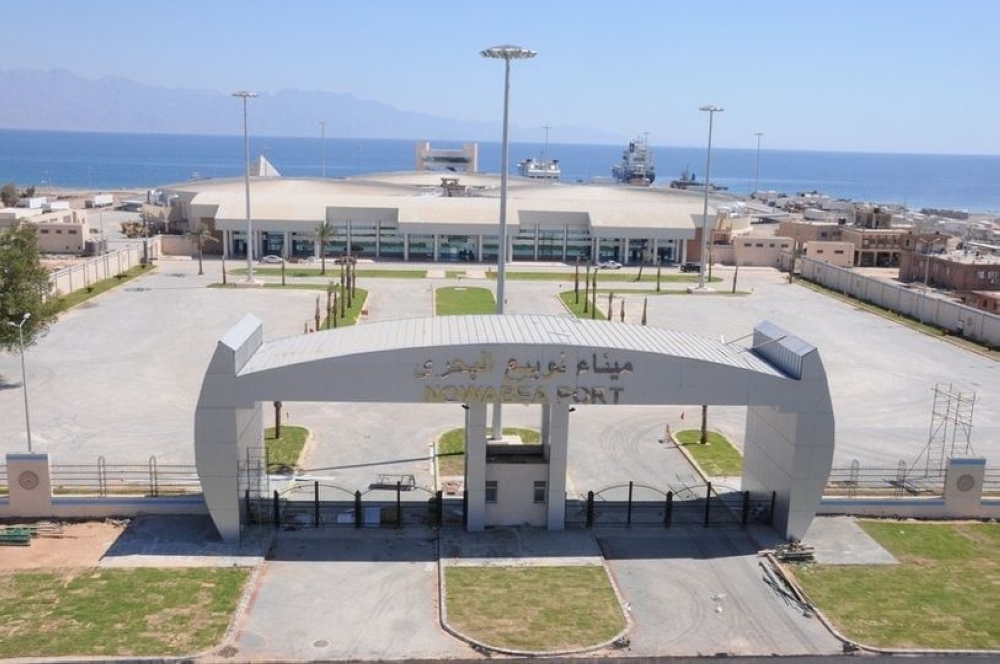 إغلاق ميناء نويبع البحري بسبب الأحوال الجوية