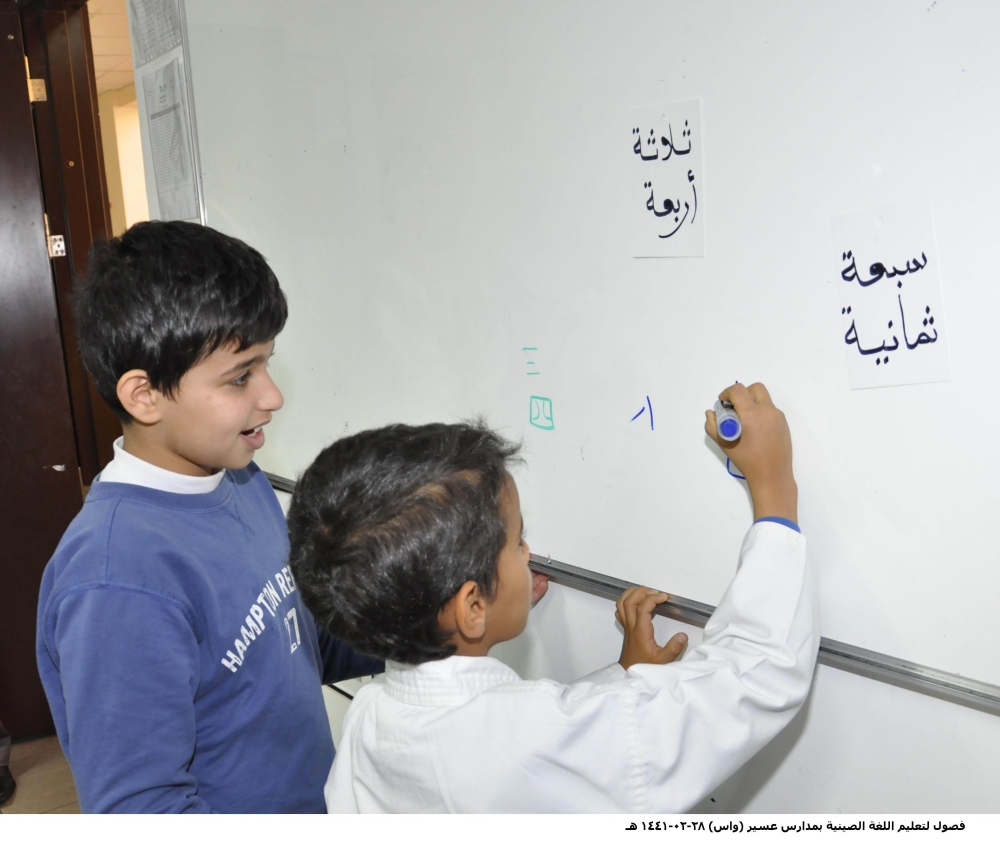 تعليم اللغة الصينية في المملكة