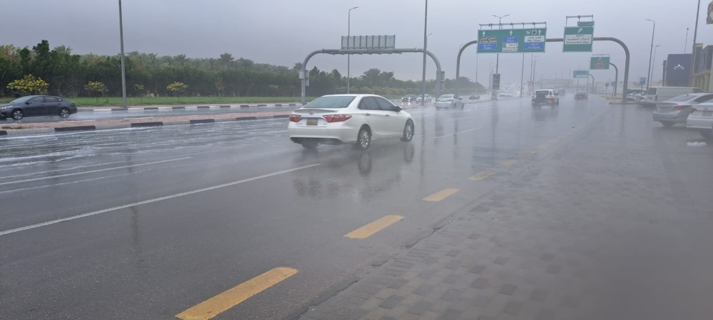 الأرصاد": هطول أمطار غزيرة على منطقة جازان
