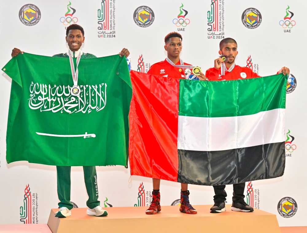 6 ميداليات سعودية في الألعاب الخليجية للشباب