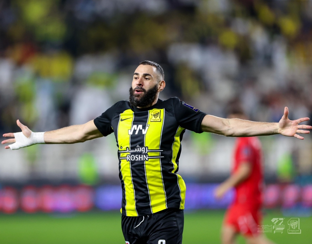 على رأسهم بنزيما وكانتي وحمدالله.. الاتحاد يُعلن إصابة 5 لاعبين