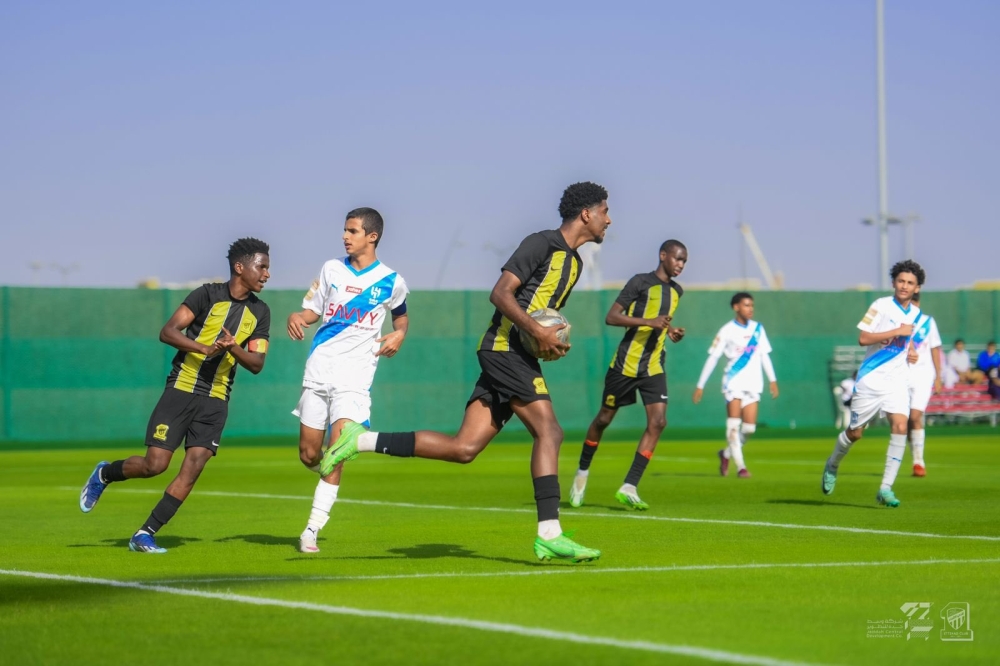 الاتحاد يتعادل مع الهلال بدوري تحت 15 عاماً