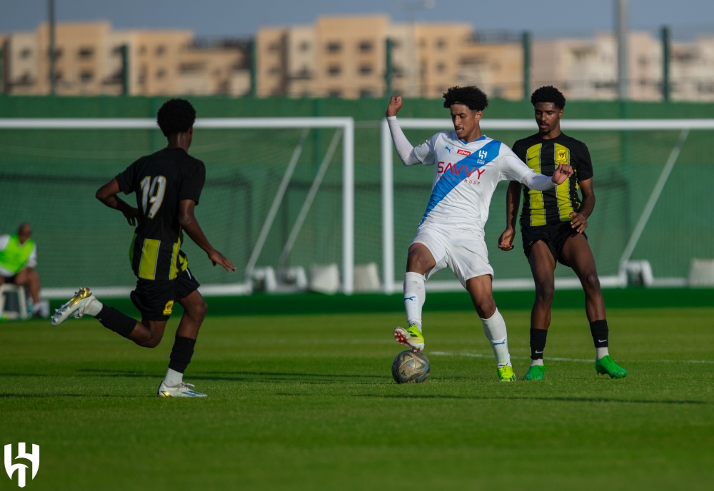 الاتحاد يتعادل مع الهلال بدوري تحت 15 عاماً