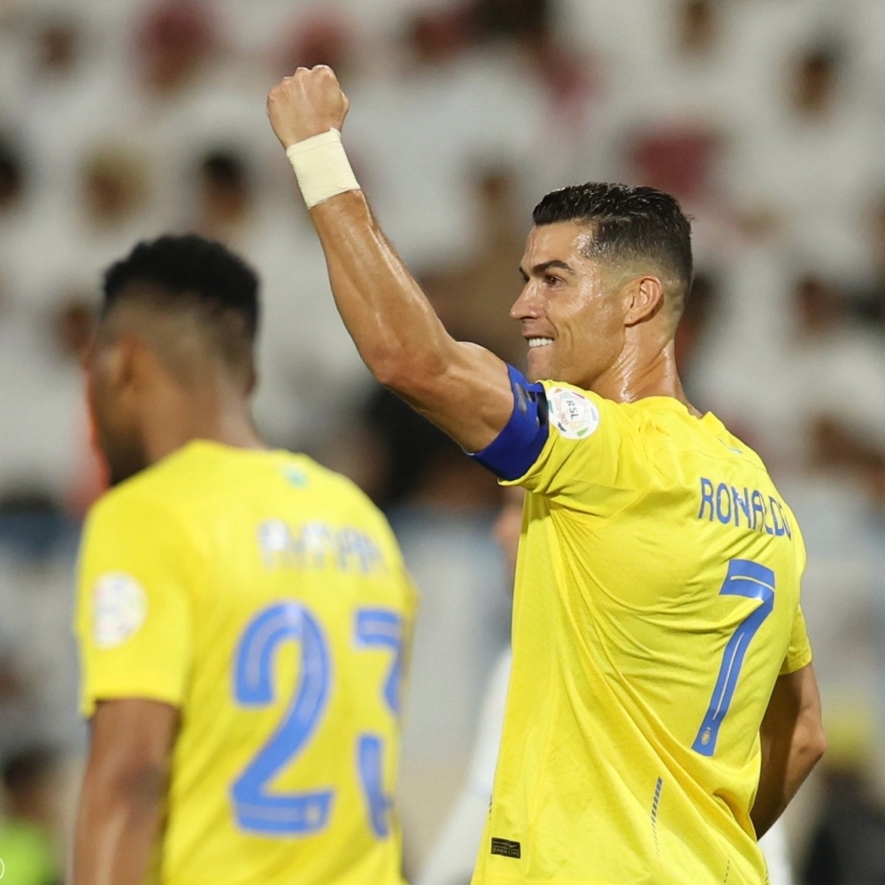 رونالدو يعلق على الفوز والتسجيل أمام الأخدود