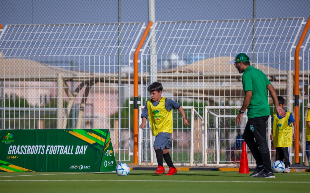 الاتحاد السعودي يحتفي بيوم كرة القدم الآسيوي للواعدين