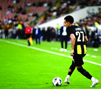 أحمد الغامدي لاعب نادي الاتحاد