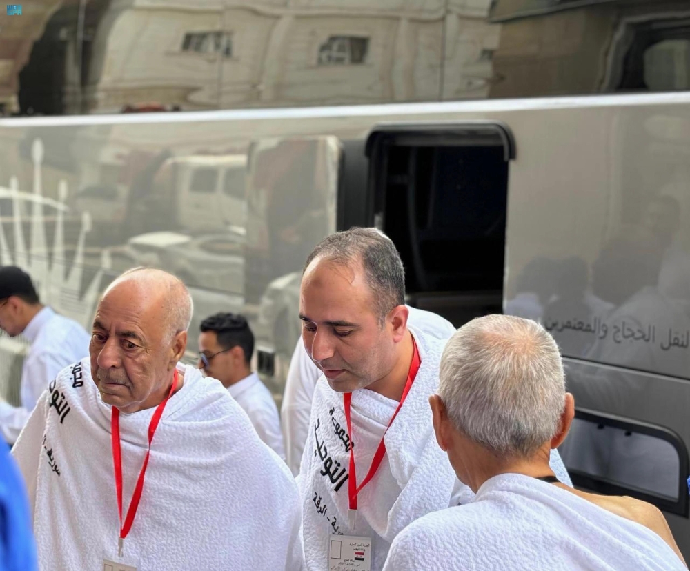 الفوج الأول من حجاج سوريا يصل مكة المكرمة
