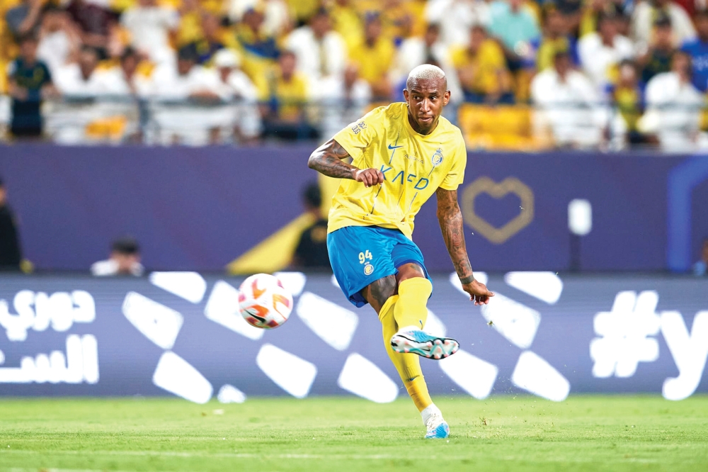 النصر ينتظر العروض لحسم مستقبل تاليسكا