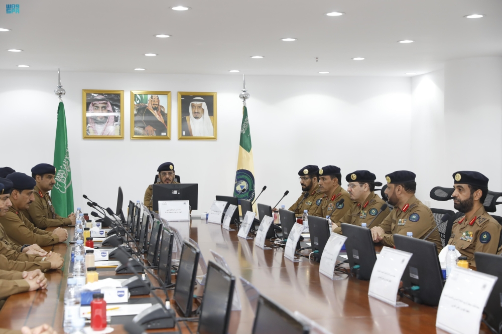 اللواء الفرج يقف على أعمال الدفاع المدني بالمدينة المنورة - واس