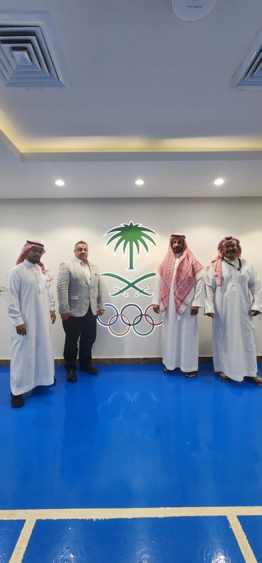 اجتماع اللجنة السعودية للكيوكوشن مع رئيس الاتحاد الاسيوي في الرياض