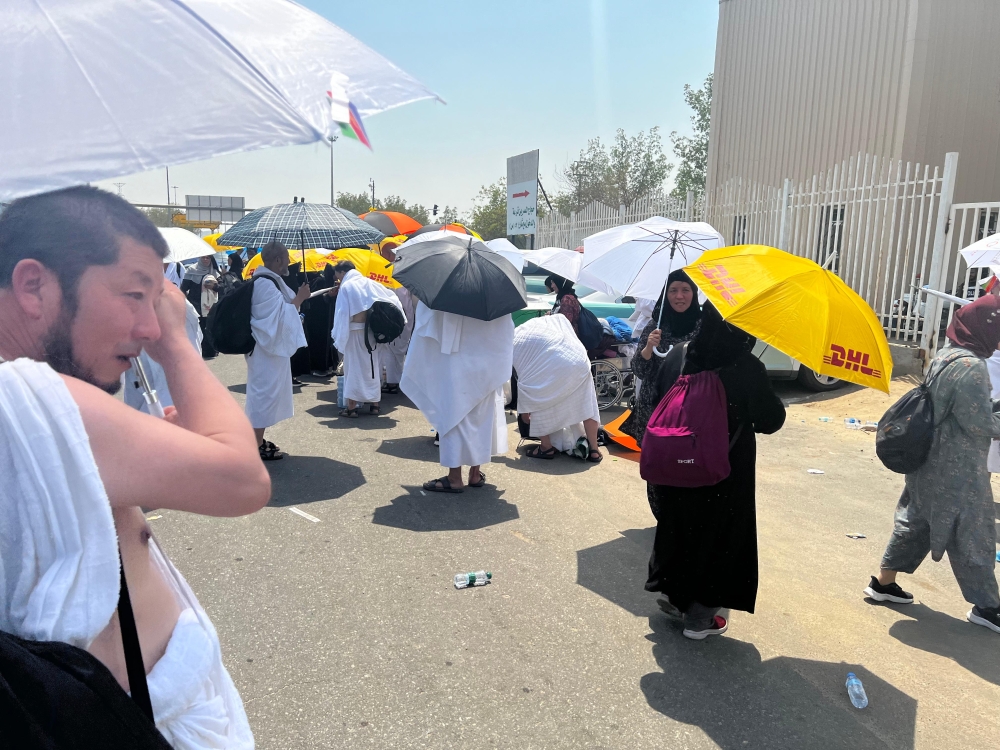 فيديو.. ضيوف الرحمن يقفون على صعيد عرفات