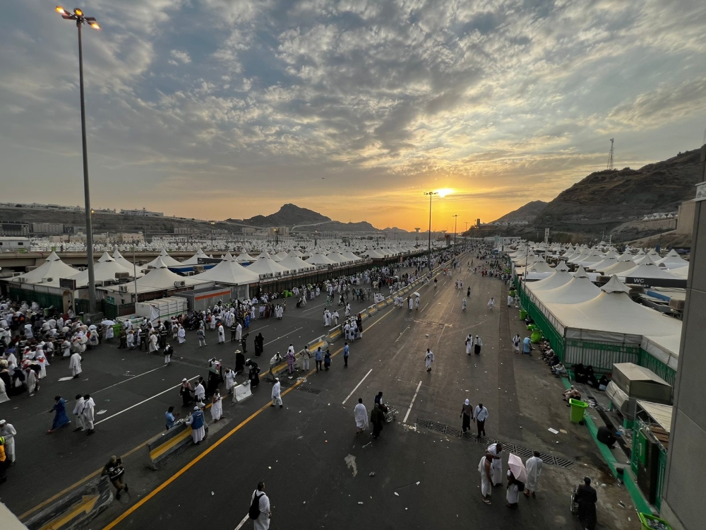 انسيابية في حركة الذهاب والعودة إلى جسر الجمرات 