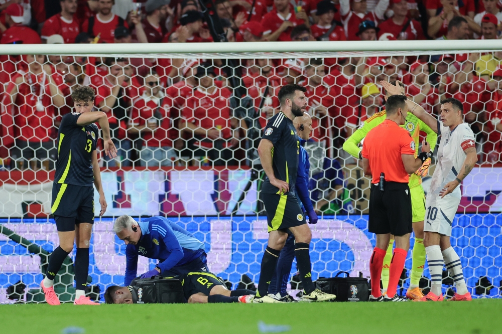 اسكتلندا تتشبث بأمل الصعود بتعادل صعب مع سويسرا في يورو 2024