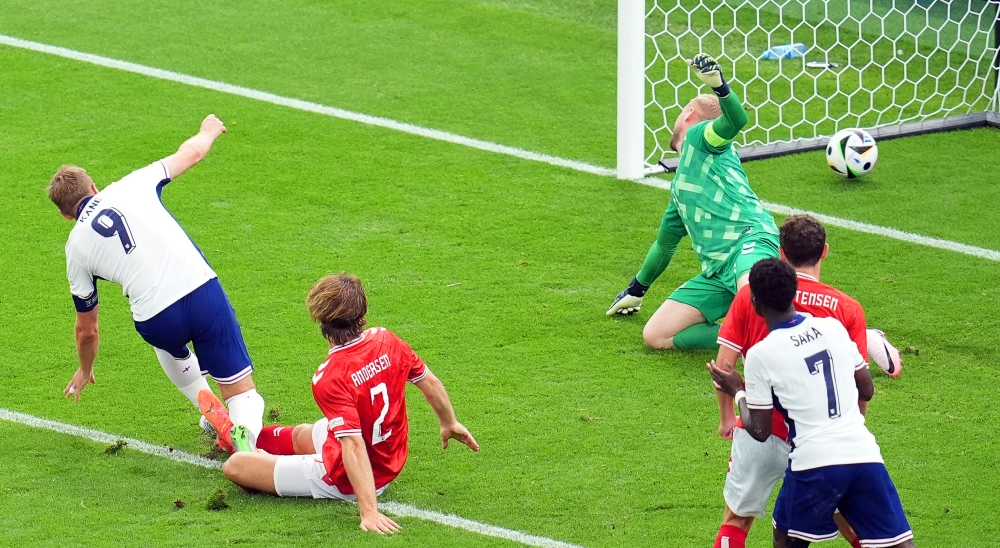 الدنمارك تفرض التعادل على إنجلترا في يورو 2024