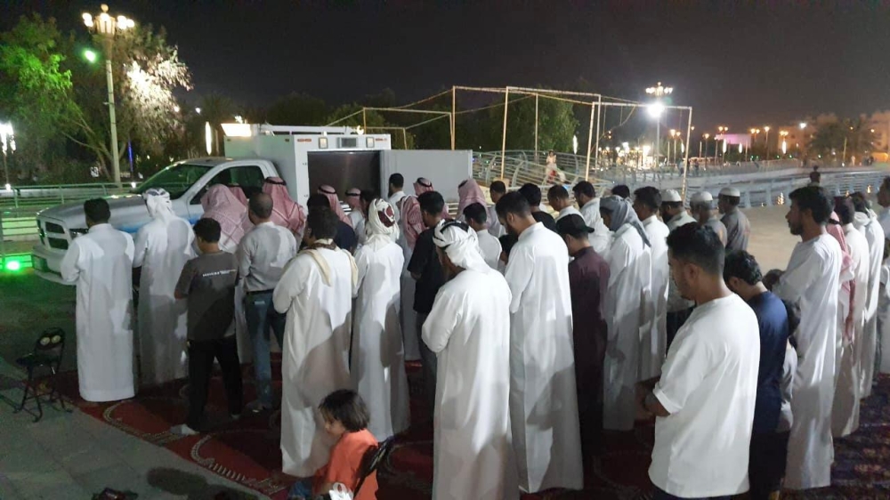 لمصليات المتنقلة إحدى الوسائل التوعوية المبتكرة لخدمة الجمهور - اليوم