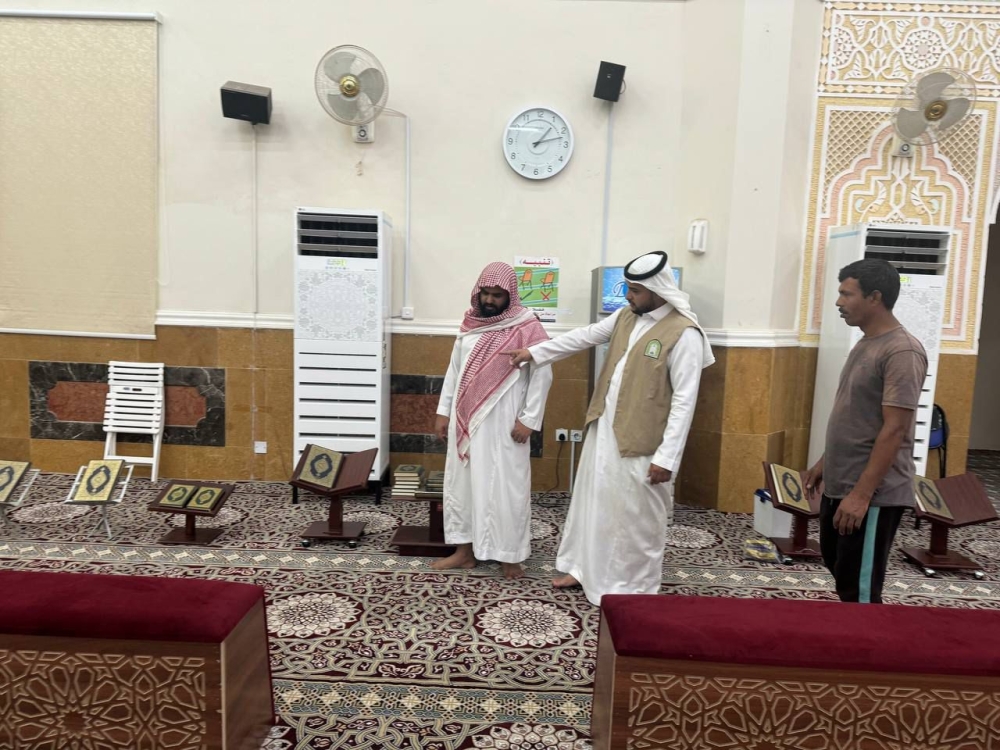  6798 جولة رقابية على جوامع ومساجد المدينة المنورة