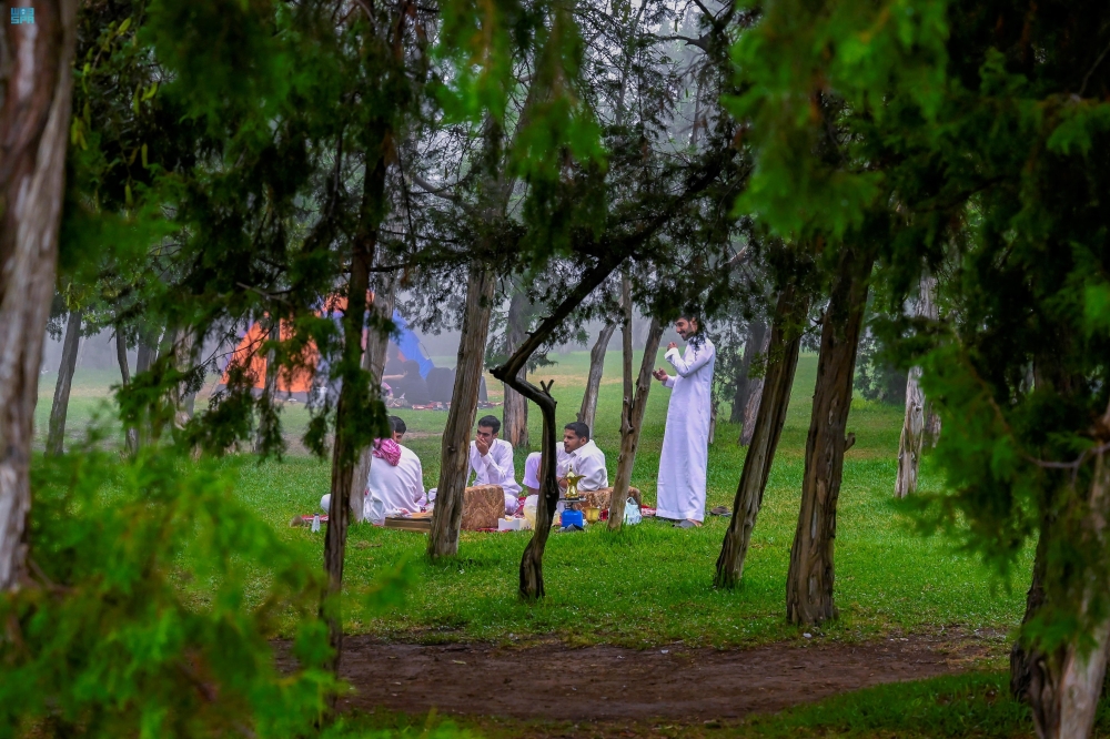 شاهد| أجواء ساحرة.. الباحة تختال جمالاً بعد الأمطار