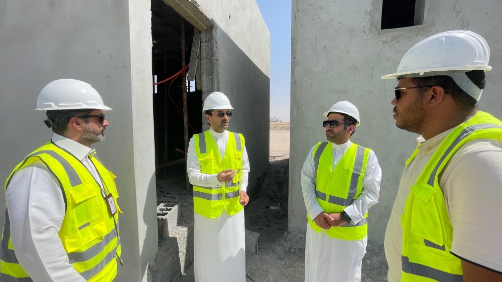 جانب من أعمال التطوير- اليوم