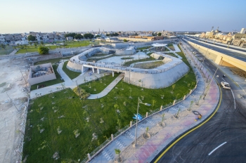حديقة طريق الملك عبدالله الجديدة (اليوم)